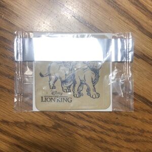 NEW Lion King Nala and Simba Stick On Patch Sticker Cheerios General Mills Brown